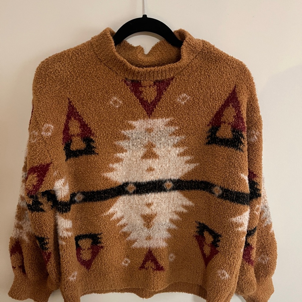 Super soft and cozy mock turtleneck sweater